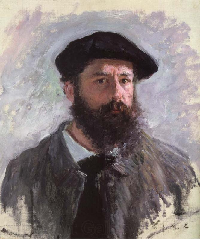 Claude Monet Self-Portrait Spain oil painting art